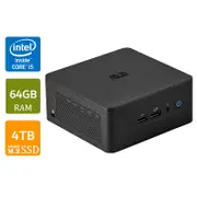 [RNUC13ANHI500000I-A9] NUC 13 Pro Mini PC System, i5-1340P, 64GB RAM, 4TB NVMe SSD, W11P, Tall Kit