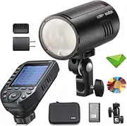 Godox Flash AD100Pro AD100 Pro w/XproII-C Trigger for Canon Cameras, 100Ws 2.4G Flash Strobe, 1/8000 HSS, 0.01-1.5s Recycling, 360 Full Power Flashes, 2600mAh Battery Strobe Light Photography