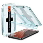 SPIGEN Galaxy S22 (2022) Screen Protector, Genuine GLAS.tR EZ Fit Slim 2PCS Tempered Glass for Samsung