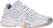 [K-Swiss] Performance Girls' Court Express Omni Tennis Shoe, White Heather Peach Fuzz, 36 EU