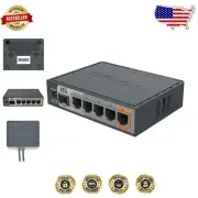 Versatile hEX S Dual Core Router - Gigabit Ethernet, MicroSD, Encryption