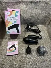 Tonic Mini Blow Dryer and Diffuser - Black by Aria Beauty for Women - 1 Pc