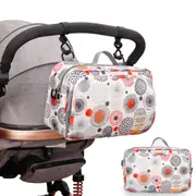 Baby Bag Diaper Bag Maternity Bag Mommy Bag Nappy Bag Stroller Bag - Diaper Caddy Tote Baby Stroller Bag for Diapers Wipes Toys,Circle