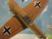 LUFTWAFFE ME-109G-2 W/COMPASS PLATFORM NORTH AFRICA 1:72ND SCALE DIECAST MODEL