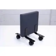 Partition Mobile Feet Office Screen Dividers Set 2 x Twin Wheel Metal Castor Blk
