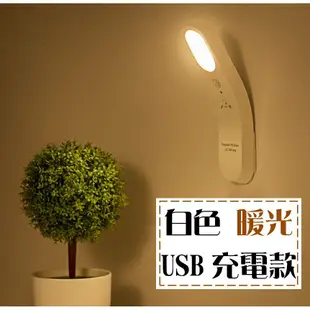 LED紅外線感應燈 可長亮 USB充電360度旋轉 人體自動感應 梯間 餵奶燈 (6.6折)