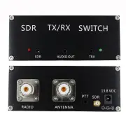 SDR Transceiver Switch Box DC-160MHz 100W High Power Low Insertion Loss Quick Response RF Isolation Aluminum Alloy