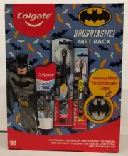 1 Batman Electric Toothbrush 1 Batman Manual Toothbrush +Paste + BatCap
