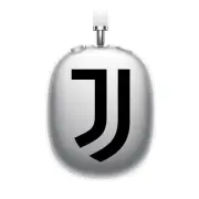 OFFICIAL JUVENTUS FOOTBALL CLUB LOGO SOFT GEL CASE FOR APPLE AIRPODS MAX