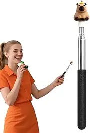 WJnflQN Pointer Stick for Classroom | Retractable Reading Pointer,Lightweight Classroom Supplies, Cartoon Teacher School Supplies for Special Education Interactive Learning Distance Learning