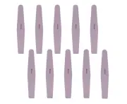 10Pcs/Set Nail Art Manicure Pedicure Tool Nail Sanding Files Buffer Polisher Purple