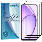 [2 Pack] Full Coverage OPPO A80 5G Tempered Glass Crystal Clear Premium 9H HD Screen Protector by MEZON (OPPO A80 5G, 9H Full) – FREE EXPRESS