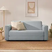 Koala OG Sofa Bed 3 Seater Queen, Convertible Sleeper Couch Pull-Out Bed with Wide Armrests and Compact Base Design for Living Room, Spare Room, Guest Room, River Bank