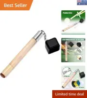 2-in-1 Billiard Chalk Holder & Cue Tip Pricker - Portable Snooker Accessory