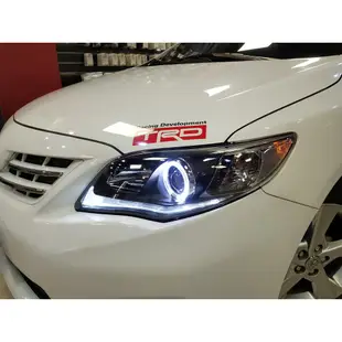 TOYOTA ALTIS 10.5代 日行燈 DRL LED 光圈 魚眼大燈組