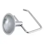 Stainless Steel Bathroom Toilet Suction Cup Paper Roll Holder Bar WallMounted