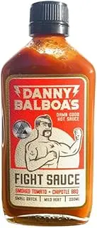 Danny Balboa's - FIGHT SAUCE - Smoked Tomato and Chipotle BBQ Hot Sauce, 200ml