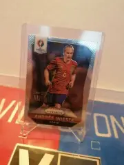 Andres Iniesta Panini Prizm UEFA EURO 2016 Spain Barcelona National Convention