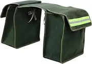 CHILDWEET Motorcycle Side Bags Canvas Storage Box 35x17x35cm Saddle Bag 25cm Strap Ideal for Motorbike Luggage