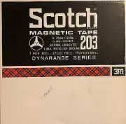 Scotch 203 Dynarange Reel to Reel Tape, LP, 7" Reel, 1800 ft, NOS Sealed