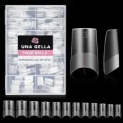 Medium Square Nails - Full Matte Square Gel x Nail Tips Medium Square Half