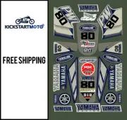 For Yamaha PW80 peewee decal sticker kit pee wee pw 80 All Years 2018 2017 2016