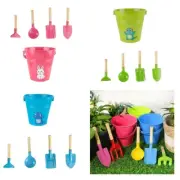 Toddlers Sandpit Toy Sand Bucket Set Beach Toy Kids Garden Toy Planting Tool Set