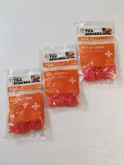 3 packs (300) TAVY Basix Cross Tile Spacers ~ 1/4in 6mm ( 3 x 100 pieces )