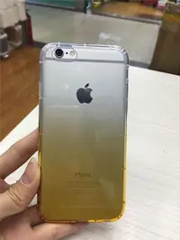 在飛比找Yahoo!奇摩拍賣優惠-iPhone7&Plus漸層空壓殼，共有金、灰黑、桃紅、紫色