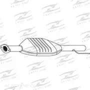 Redback Cat Conv Bolt On to suit Ford Escape & Mazda Tribute V6 - C2829