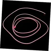 Hoement 5pcs Neon Lights for Decoration Ambient Neon Rope Car Interior Decoration Car Interior Decor Glow in The Dark Rope Pink