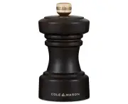 Cole & Mason Hoxton Chocolate Wood Pepper Mill Seasoning Grinder 104mm