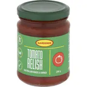Gardener Tomato Relish 250g