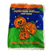 VTG HALLOWEEN Pumpkin Patch Leaf Bags Stuff a pumpkin Lawn Jack-o'-lantern USA