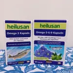 正品現貨🍀德國 HEILUSAN 好立善 純淨深海鮭魚油DHA魚油膠囊120粒OMEGA 3-6-9 必需脂肪酸60粒