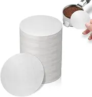 500 Pcs Coffee Paper Filter for Espresso Maker, 54 mm Unbleached Filter Puck Screen Portafilter Paper Compatible With Breville Barista, Mr. Coffee and Other Machines