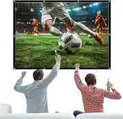 Portable Outdoor Movie Screen - Foldable Portable Movie Projector Screen | True Color Restoration Projector Movies Screens for Home Projectors, Commercial Projectors, Smartphones
