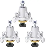TENGMUJX 3 Pack 604214 Spindle Assembly Compatible with 34", 36", 42", 52" mowers Deck for Hus tler 931741, 931881, 931899, 932004US, 931998US Zero-Turn mowers