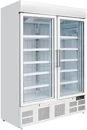 [POLAR] G-Series Upright Display Freezer, 920 Liter Capacity, White