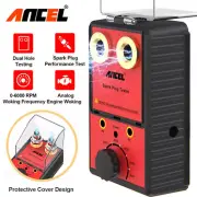 Dual Hole Car Spark Plug Tester Adjustable Detector Ignition Diagnostic Tool Set