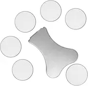7pcs Plate Equipment Disc Kit Humidifier Kit Humidifier Repair Parts Mist Discs Maintenance Parts Ceramics Silver