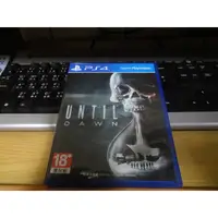 在飛比找蝦皮購物優惠-ps4 直到黎明 until dawn 中文版