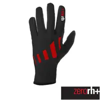 在飛比找momo購物網優惠-【ZeroRH+】義大利專業保暖自行車手套(黑/紅 SSCX