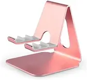 Tablet Stand Adjustable, for iPad Stand Holder Desktop Stand Holder Dock for iPad Pro11 2020 2018 Pro 10.5 Air Mini,Pink