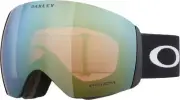 Oakley Flight Deck L Snow Goggles, Matte Black Strap, Prizm Snow Sage Gold Lense
