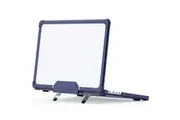 WASSUP Starry Case for MacBook Pro 14 inch 2021-2024 Released Slim Rubberized TPU Bumper Cover & Fold Kickstand-DarkBlue