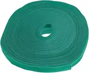 COOPHYA 1 Roll Green Plant Tape Soft Ties for Garden Shrubs Versatile Hook and Loop Fastener for Climbing Plants Reusable and Strong Adhesive for Indoor and Outdoor Use