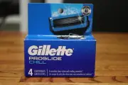 Brand New Gillette ProGlide Chill Mens Razor Blade Refill Cartridges, 4 Ct.