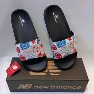 紐巴倫 Nb new balance 涼鞋 slop 男士女士成人 The Most kren 圖案滑套上男女通用模特