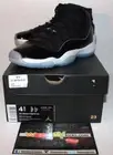 Air Jordan Retro 11 XI Space Jam Black Sneakers Boy's Size Men's 4.5 378038-003